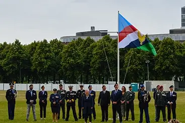 Vlaggenceremonie Den Haag Veteranendag