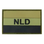 Patch 3D PVC NLD groen