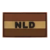 Patch 3D NLD klein desert embleem