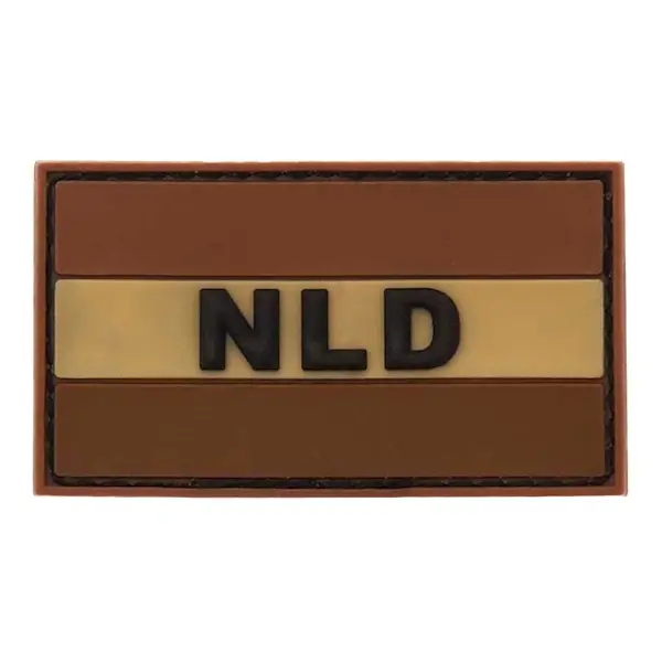 Patch 3D NLD klein desert embleem