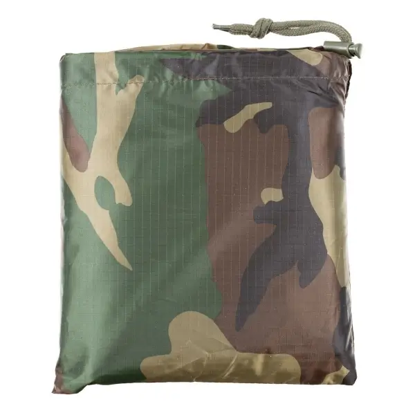 Poncho woodland opbergzak