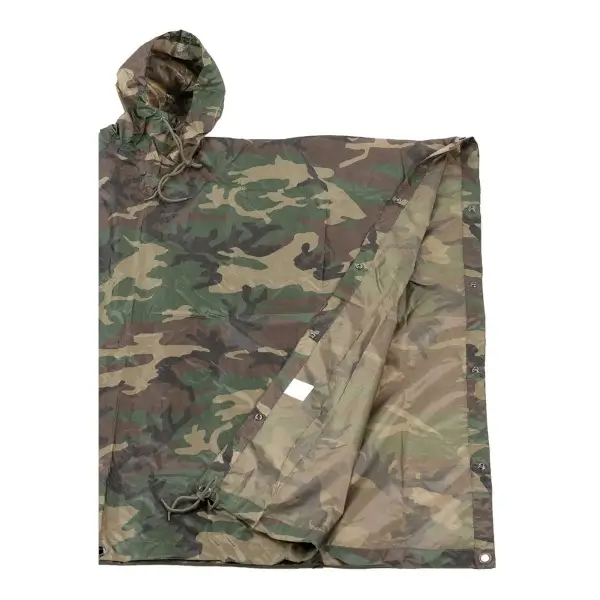 Poncho woodland opties