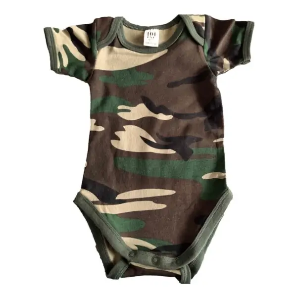 Romper Camo met mouw