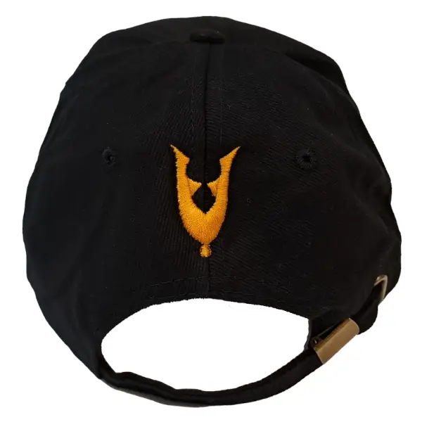 cap unifil zwart achterzijde