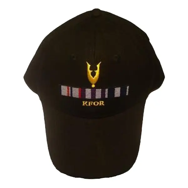 kosovo force veteranen cap met baton