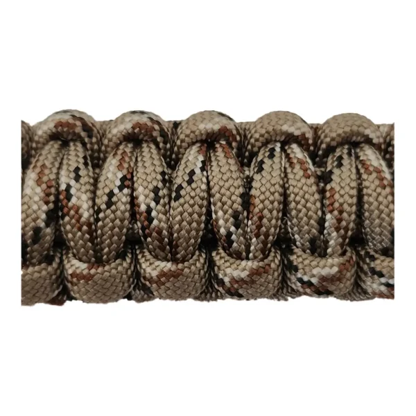 Paracord armband Camo desert kleurvoorbeeld