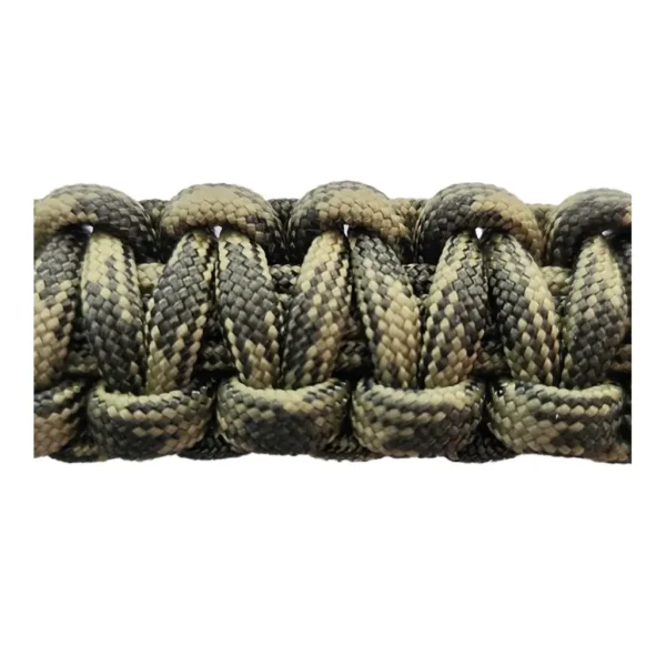 Paracord armband Camo groen kleurvoorbeeld