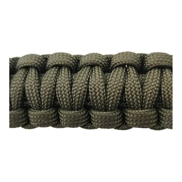 Paracord armband Legergroen kleurvoorbeeld