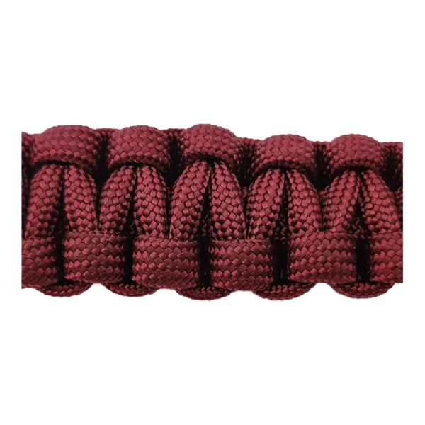 Paracord armband Rood kleurvoorbeeld