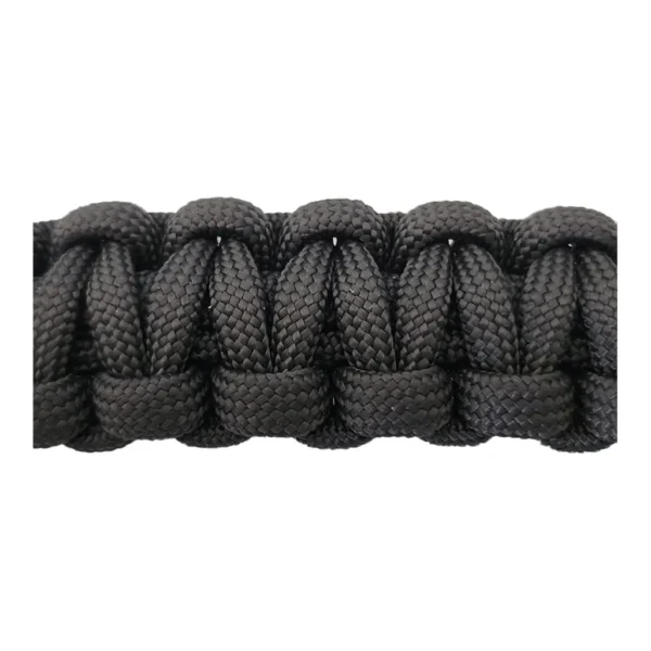 Paracord armband antraciet kleurvoorbeeld