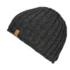Beanie Heavy Knit grijs fostex garments