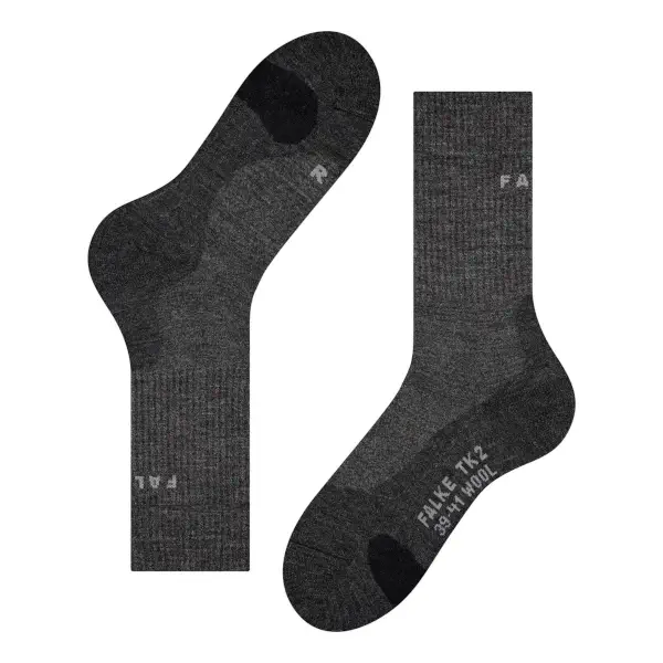 Dames wandelsokken Falke tk2 wool links en rechts