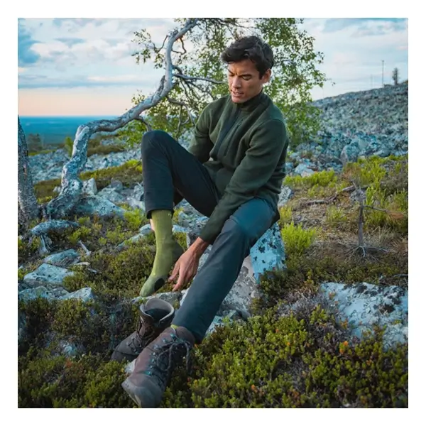 Heren wandelsokken Falke tk2 wool sfeer 1