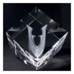 3D Kristalglas Draaginsigne 10cm