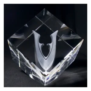 3D Kristalglas Draaginsigne 10cm