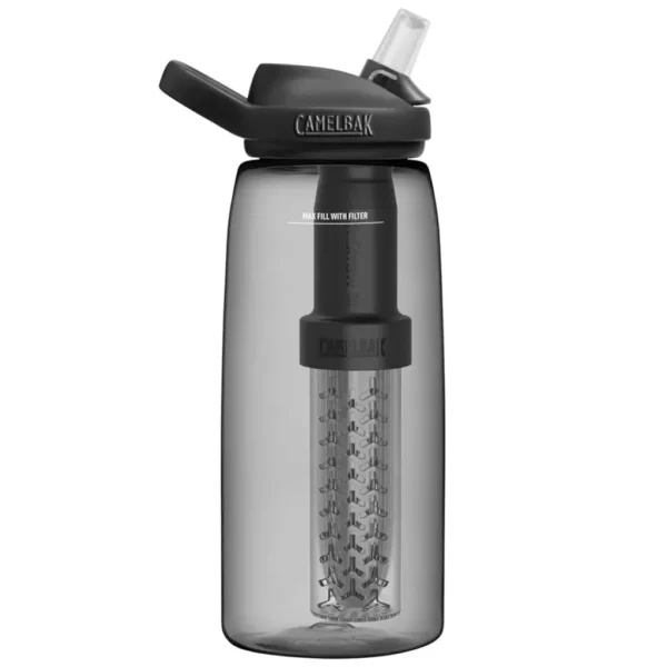Camelbak Eddy Lifestraw charcoal 1L waterfiltratiefles