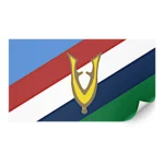 Magneetsticker Veteranenvlag