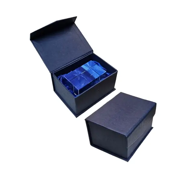 3D Draaginsigne Rechthoek 5x5x8cm luxe geschenkdoos